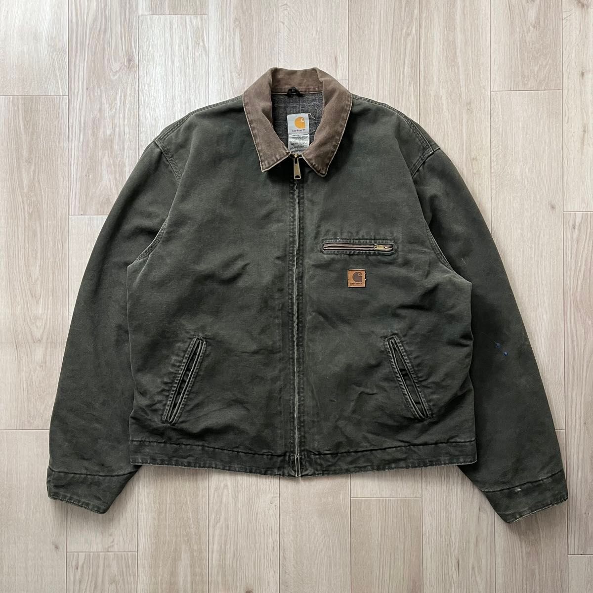 Carhartt USA製 デトロイトジャケット XL モスカラー J97MOS Carhartt USA製 デトロイトジャケット XL モスカラー J97MOS