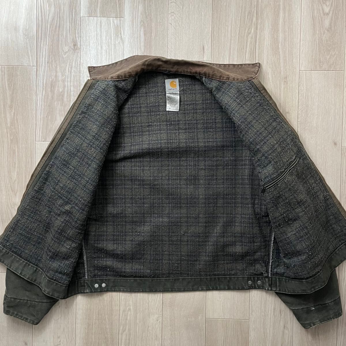Carhartt USA製 デトロイトジャケット XL モスカラー J97MOS Carhartt USA製 デトロイトジャケット XL モスカラー J97MOS