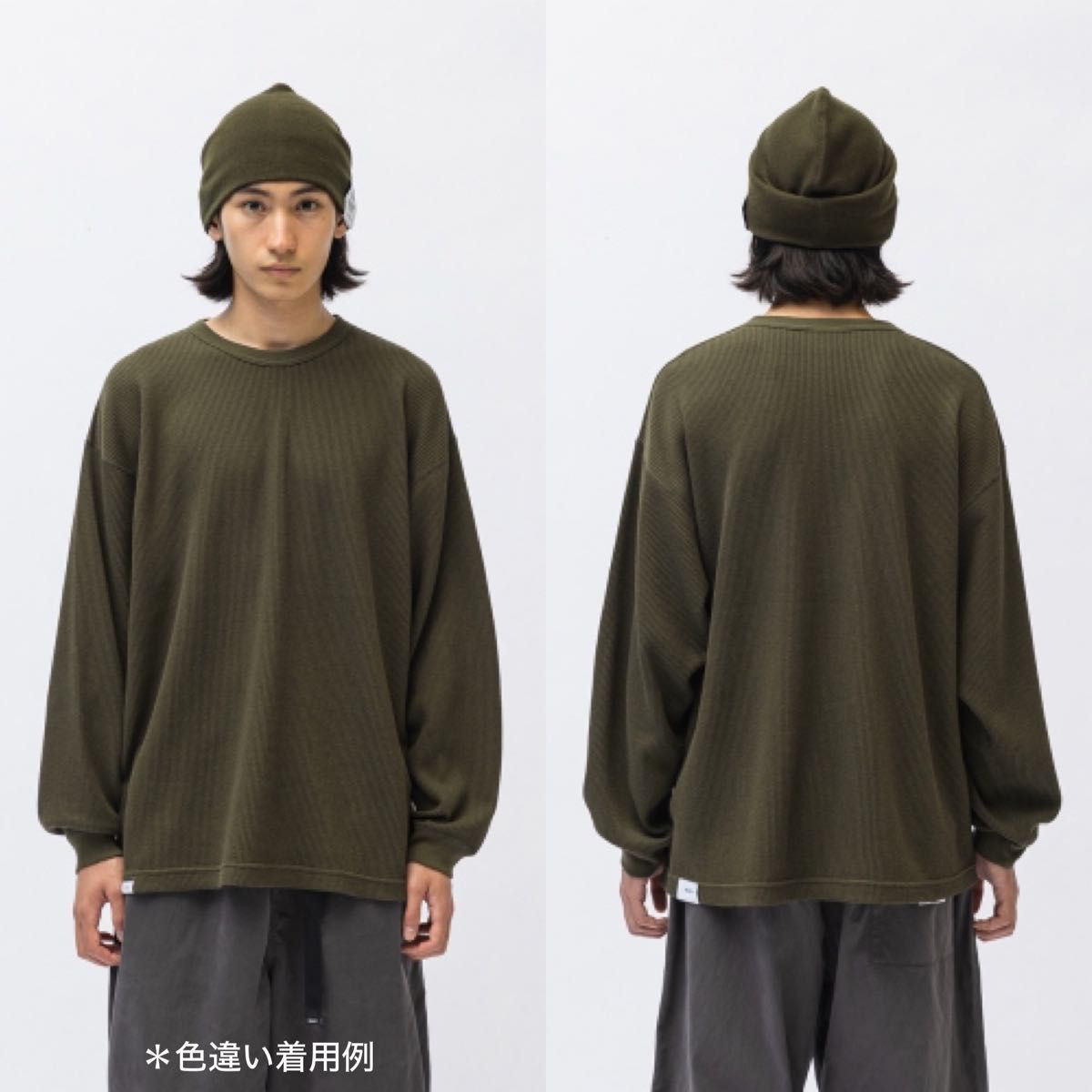 新品 2023AW WTAPS ダブルタップス ワッフル サーマル 新品 2023AW WTAPS ダブルタップス ワッフル サーマル