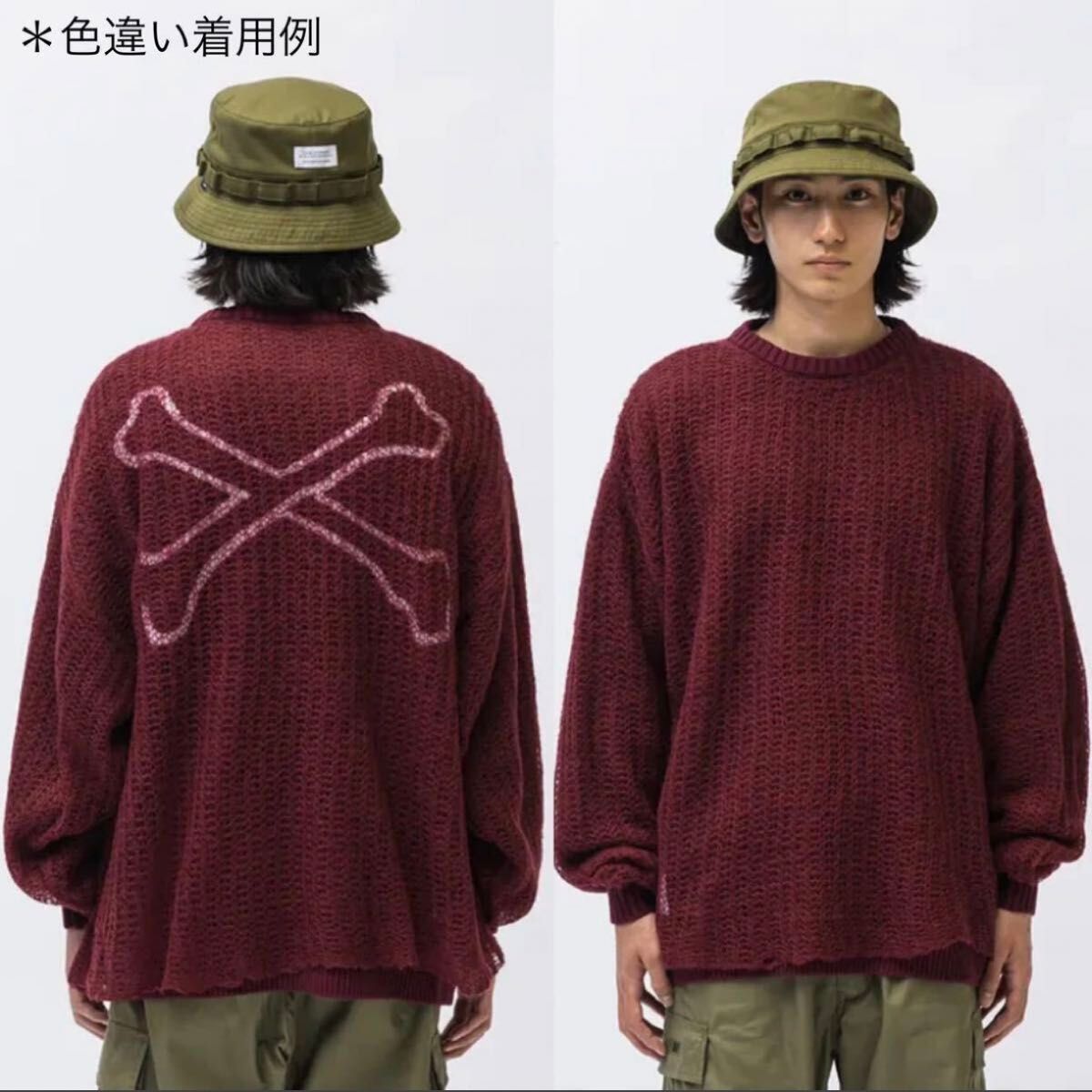 WTAPS OBSVR / SWEATER / ACRYLIC X3 0 232MADT-KNM02 ニット WTAPS OBSVR / SWEATER / ACRYLIC X3 0 232MADT-KNM02 ニット