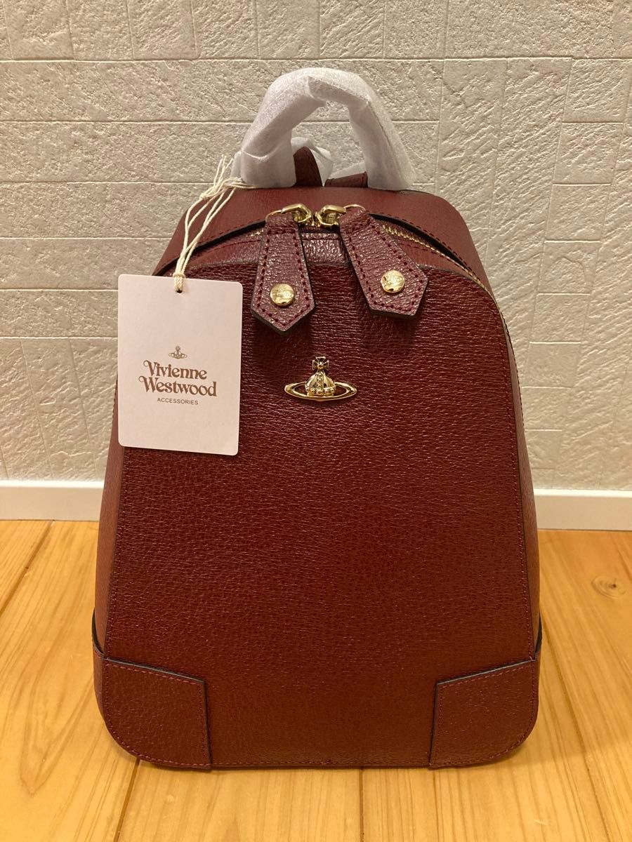 Vivienne Westwood EXECUTIVE ミニリュック ワインレッド 新品未 Vivienne Westwood EXECUTIVE ミニリュック ワインレッド 新品未