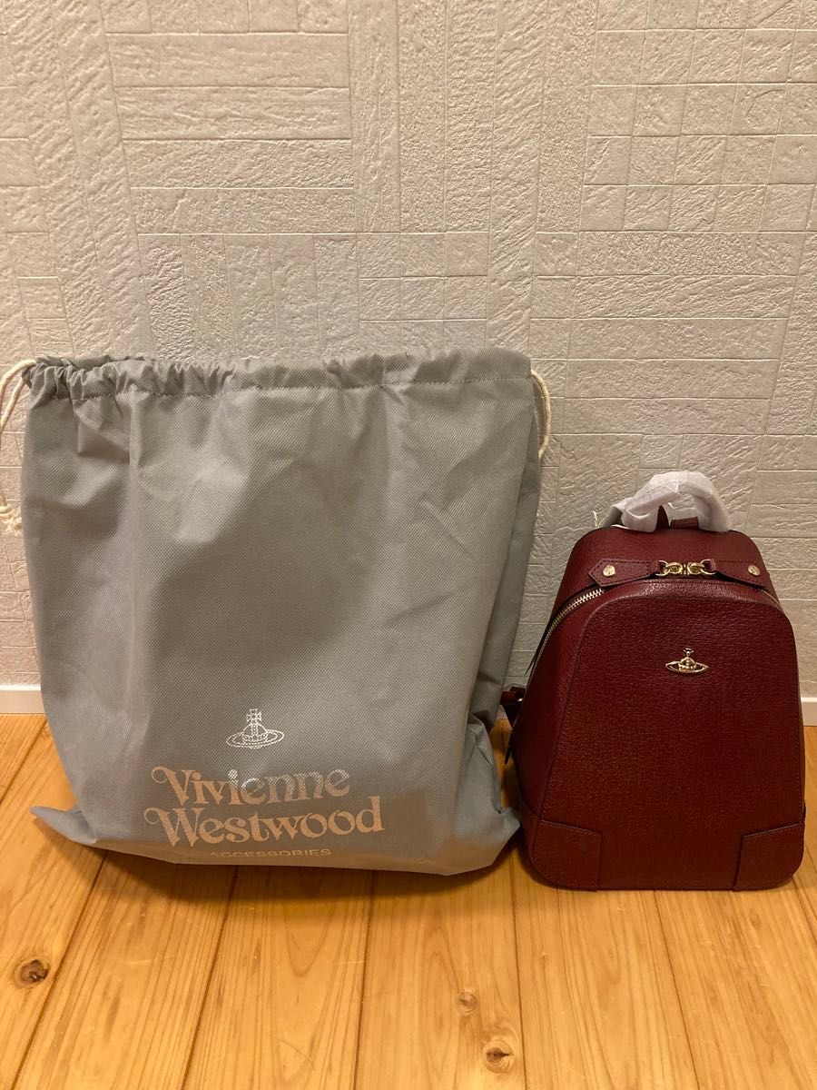 Vivienne Westwood EXECUTIVE ミニリュック ワインレッド 新品未 Vivienne Westwood EXECUTIVE ミニリュック ワインレッド 新品未