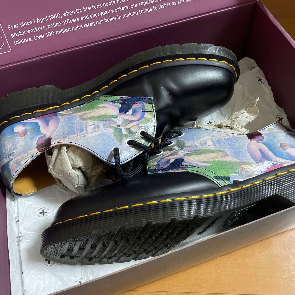 Dr Martens THE NATIONAL GALLERY 1461 ドクターマーチン スーラ Dr Martens THE NATIONAL GALLERY 1461 ドクターマーチン スーラ