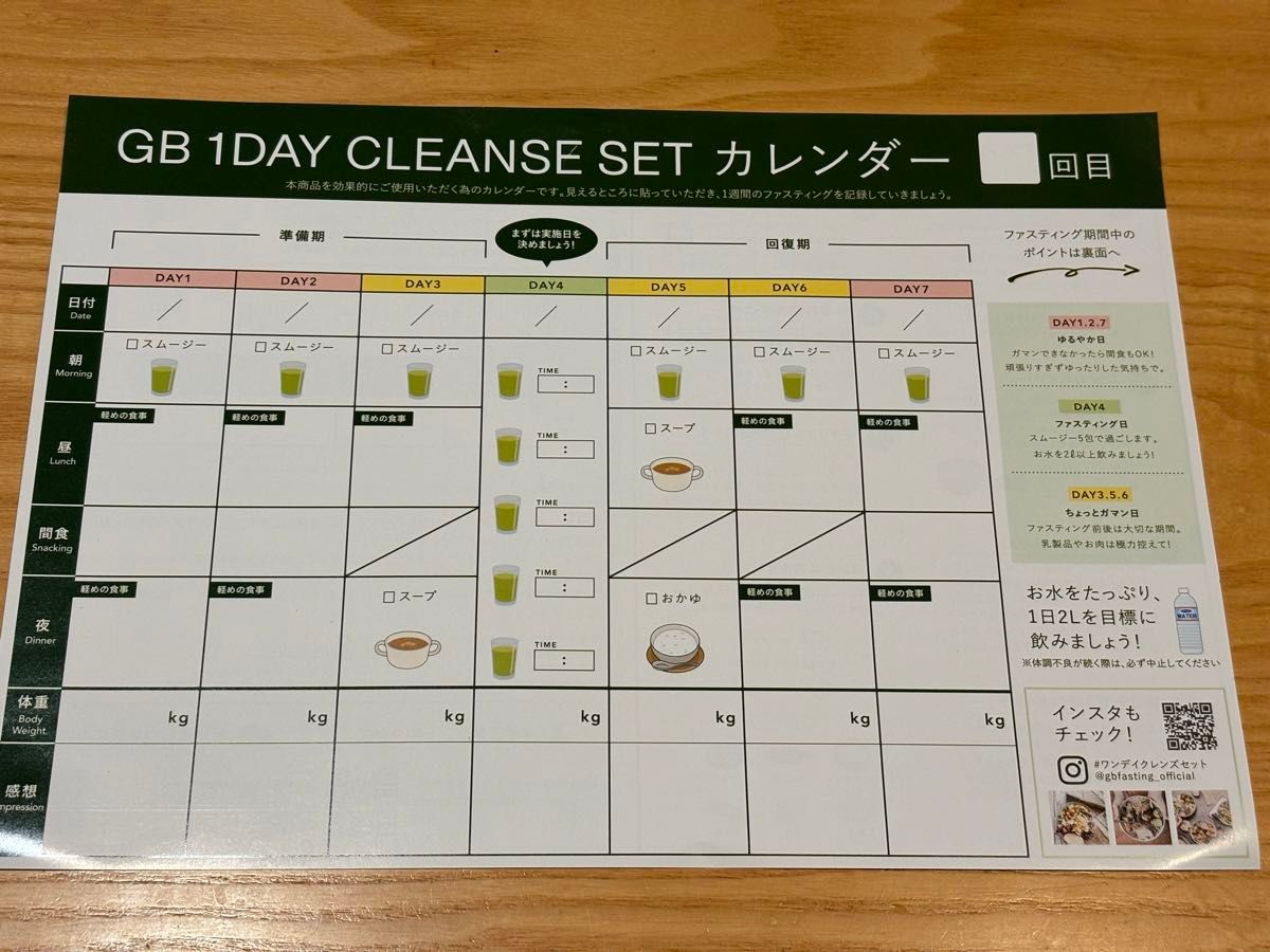 新品未開封 グリーンブラザーズ1DAY CLEANSE SET ワンデイ 新品未開封 グリーンブラザーズ1DAY CLEANSE SET ワンデイ