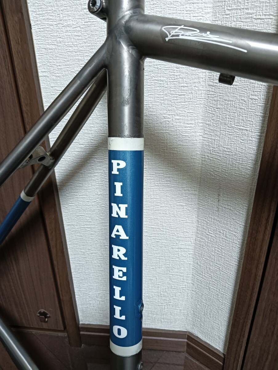 ピナレロ PINARELLO チタン ロード Titan road フレーム レア ピナレロ PINARELLO チタン ロード Titan road フレーム レア