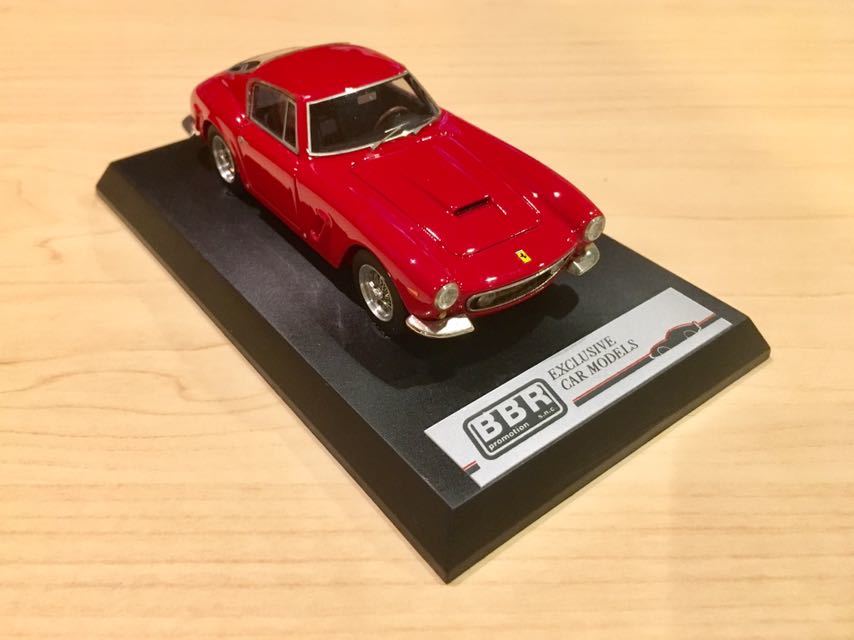 新古品 オリジナルパッケージ付き 希少！1/43 メーカー完成品 BBR フェラーリ 250GT SWB レッド_画像5