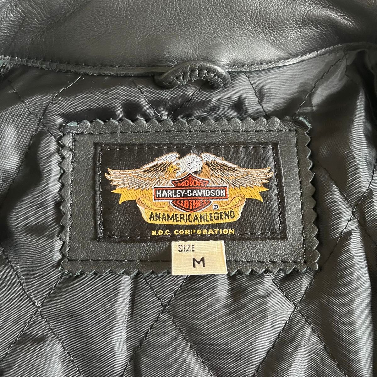 美品】HARLEY DAVIDSON レザーライダースジャケット ファイヤー 美品】HARLEY DAVIDSON レザーライダースジャケット ファイヤー