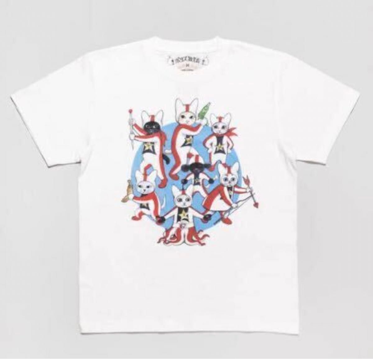 ボリス雑貨店 Tシャツ ウルトラG ヒグチユウコさん ホワイト XL ボリス雑貨店 Tシャツ ウルトラG ヒグチユウコさん ホワイト XL