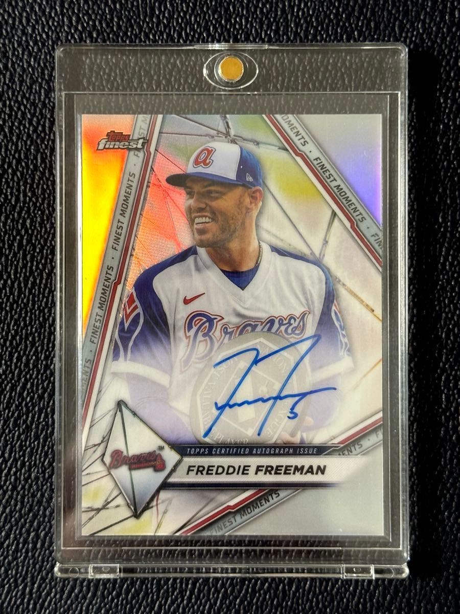 フレディ・フリーマン Freddie Freeman Topps Finest 2022 Finest Autograph