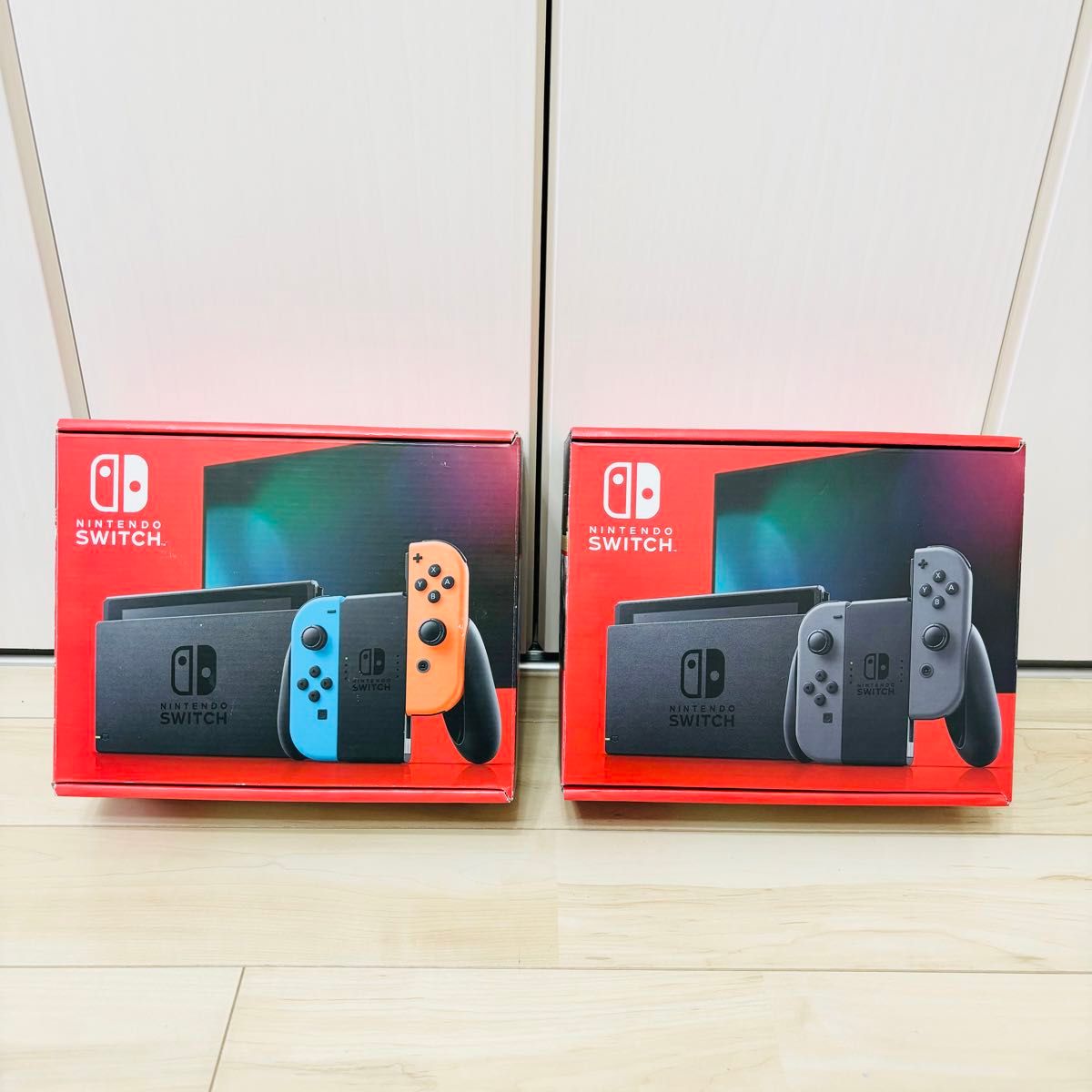 未使用】2台セット Nintendo Switch ニンテンドースイッチ 本体 未使用】2台セット Nintendo Switch ニンテンドースイッチ 本体