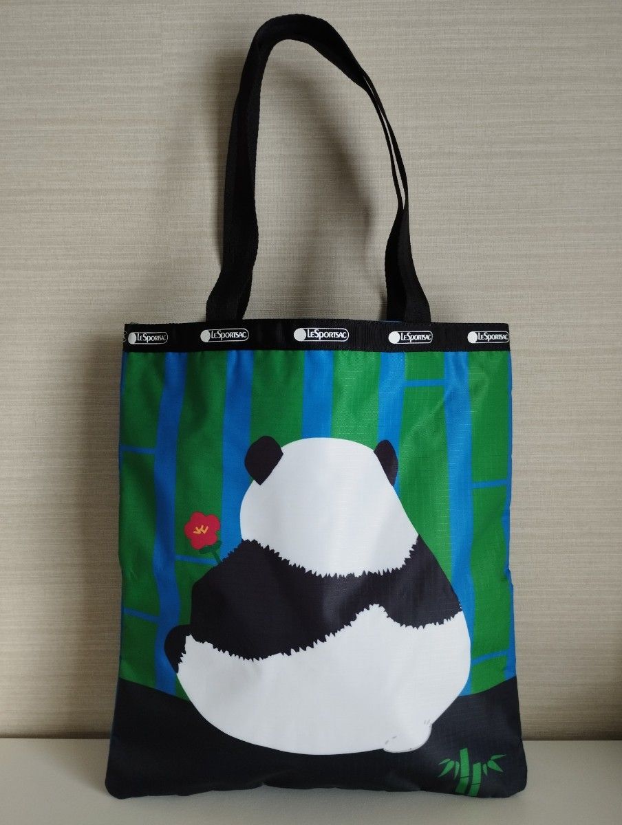 レスポートサック パンダ柄 ショルダーバッグ トートバッグ