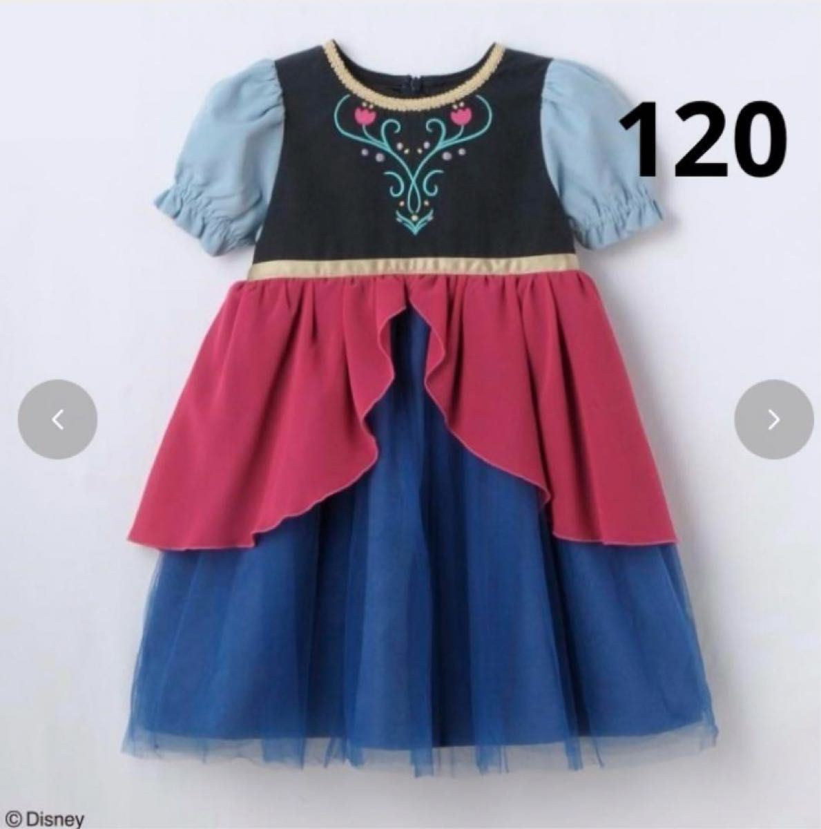 新品タグ付 バースデイ アナ ワンピース 120 cottoli アナ雪 新品タグ付 バースデイ アナ ワンピース 120 cottoli アナ雪