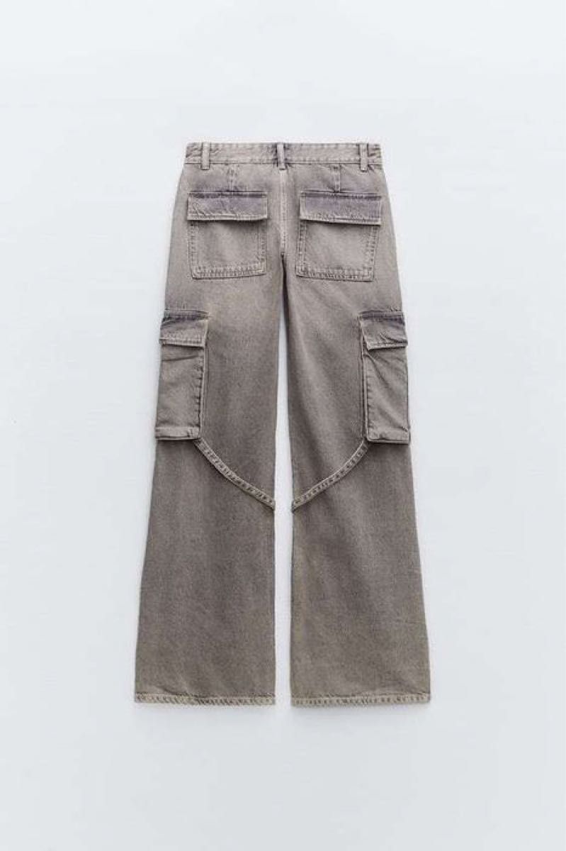 ZARA MID-RISE TRF カーゴ デニムパンツ|Yahoo!フリマ(旧 ZARA MID-RISE TRF カーゴ デニムパンツ|Yahoo!フリマ(旧