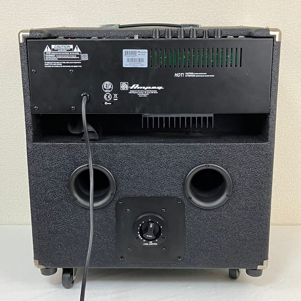 【新品】Ampeg BassAmp BA-115HP 220W ベースアンプ Bibian 比比昂- Ampeg アンペグBA115HP 220W ベースアンプコンボ