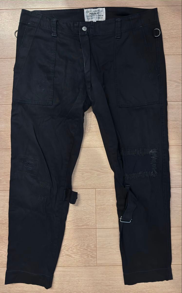 PEEL & LIFT damaged bondage trousers ピールアンドリフト PEEL & LIFT damaged bondage trousers ピールアンドリフト