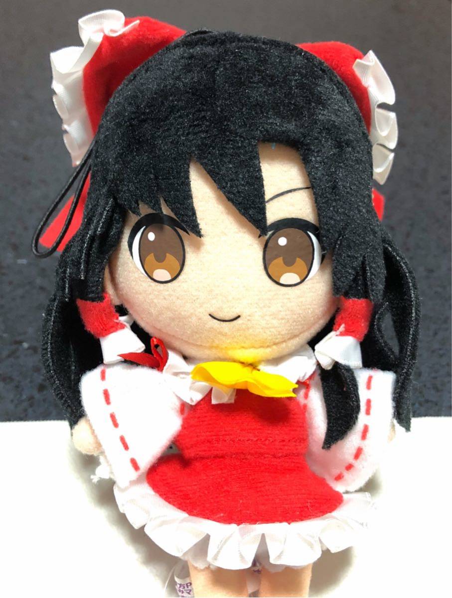 ヤフオク 東方project 博麗霊夢 ぷぎゅット ぬいぐるみ 美