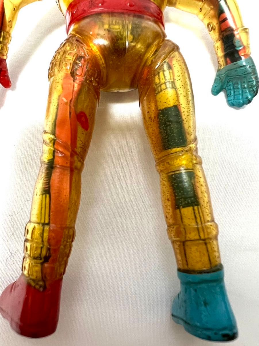 美品】ポピー 改造人間 キカイダー ソフビ スケルトン クリア 美品】ポピー 改造人間 キカイダー ソフビ スケルトン クリア