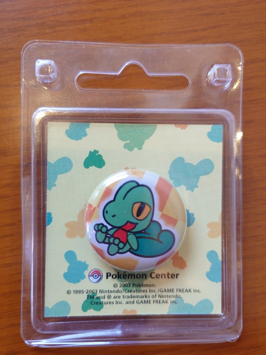 ポケモンセンター 2003 缶バッジ アチャモ キモリ ミズゴロウ ポケモンセンター 2003 缶バッジ アチャモ キモリ ミズゴロウ