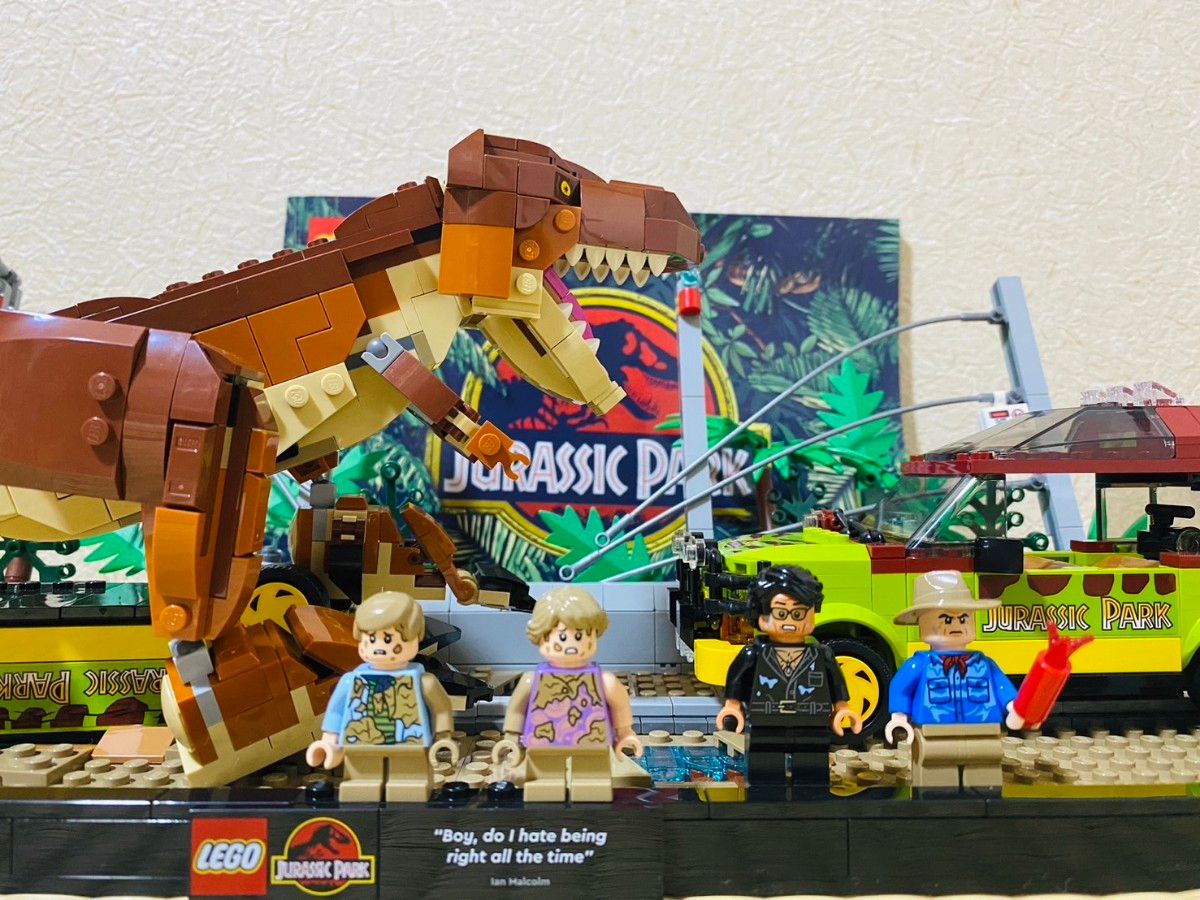 だいず 76956 T-レックスが大あばれ：レゴ®LEGO®ジュラシック・ワールド