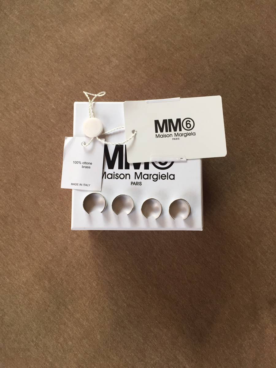 S新品 メゾンマルジェラ MM6 4連リング 指輪 18SS size S Maison