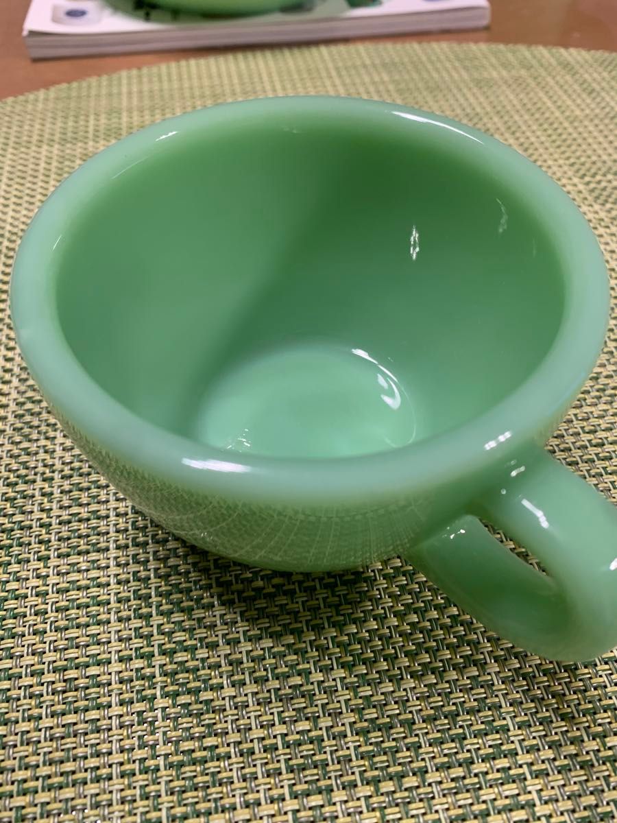 美品 ファイヤーキング レストランウェア カップ & ソーサー 美品 ファイヤーキング レストランウェア カップ & ソーサー
