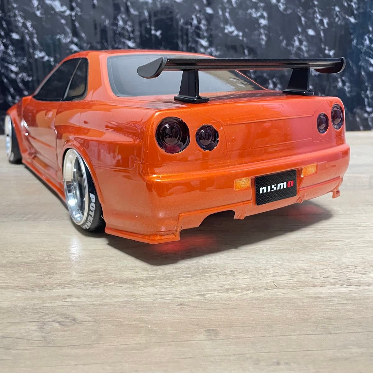 タミヤ 日産 スカイラインgt-r r34 1/10 ラジコンボディ yd-2 タミヤ 日産 スカイラインgt-r r34 1/10 ラジコンボディ yd-2