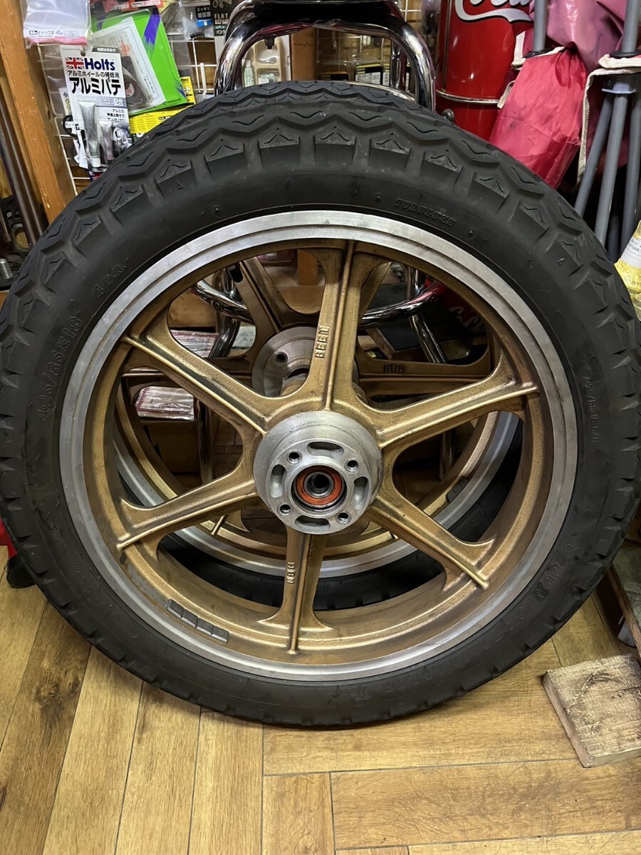 z750d1 kz1000 beetキャストホイール 4穴トリプルディスク 当時 z750d1 kz1000 beetキャストホイール 4穴トリプルディスク 当時