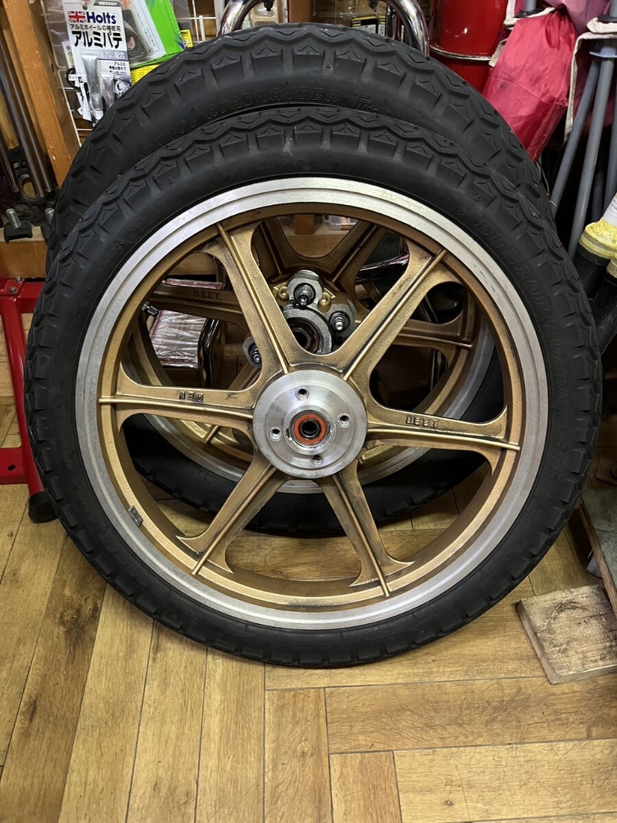 z750d1 kz1000 beetキャストホイール 4穴トリプルディスク 当時 z750d1 kz1000 beetキャストホイール 4穴トリプルディスク 当時