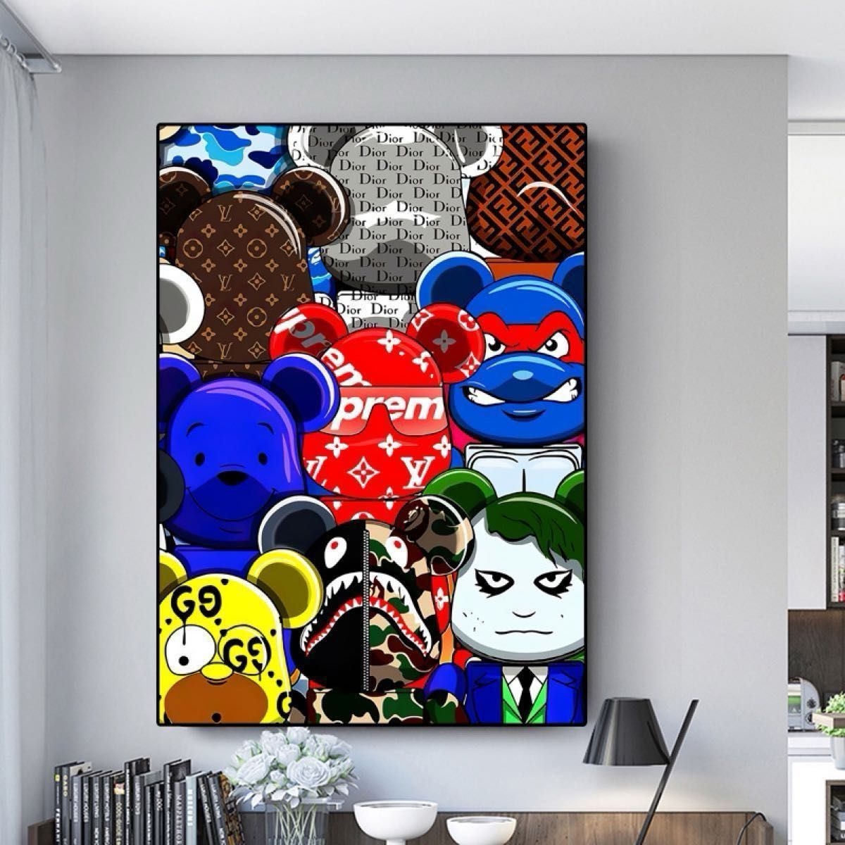 No 81 半額祭 キャンバスアート オマージュアート バンクシー No 81 半額祭 キャンバスアート オマージュアート バンクシー