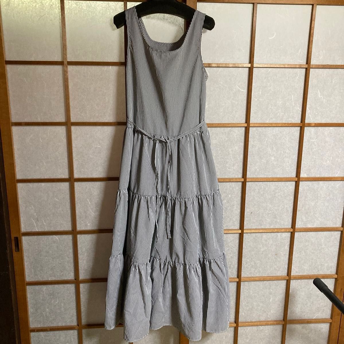 grail グレイル ギンガムチェック柄ワンピース ベスト リボン grail グレイル ギンガムチェック柄ワンピース ベスト リボン