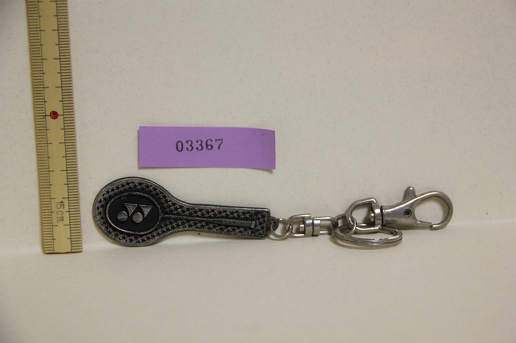  б/у металлический bato Minton Yonex Mark брелок для ключа поиск Logo товары бадминтон 