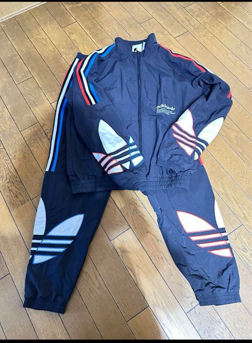 【高品質】 adidas ジャージセット オリジナルス トリコロールカラー|Yahoo アディダス