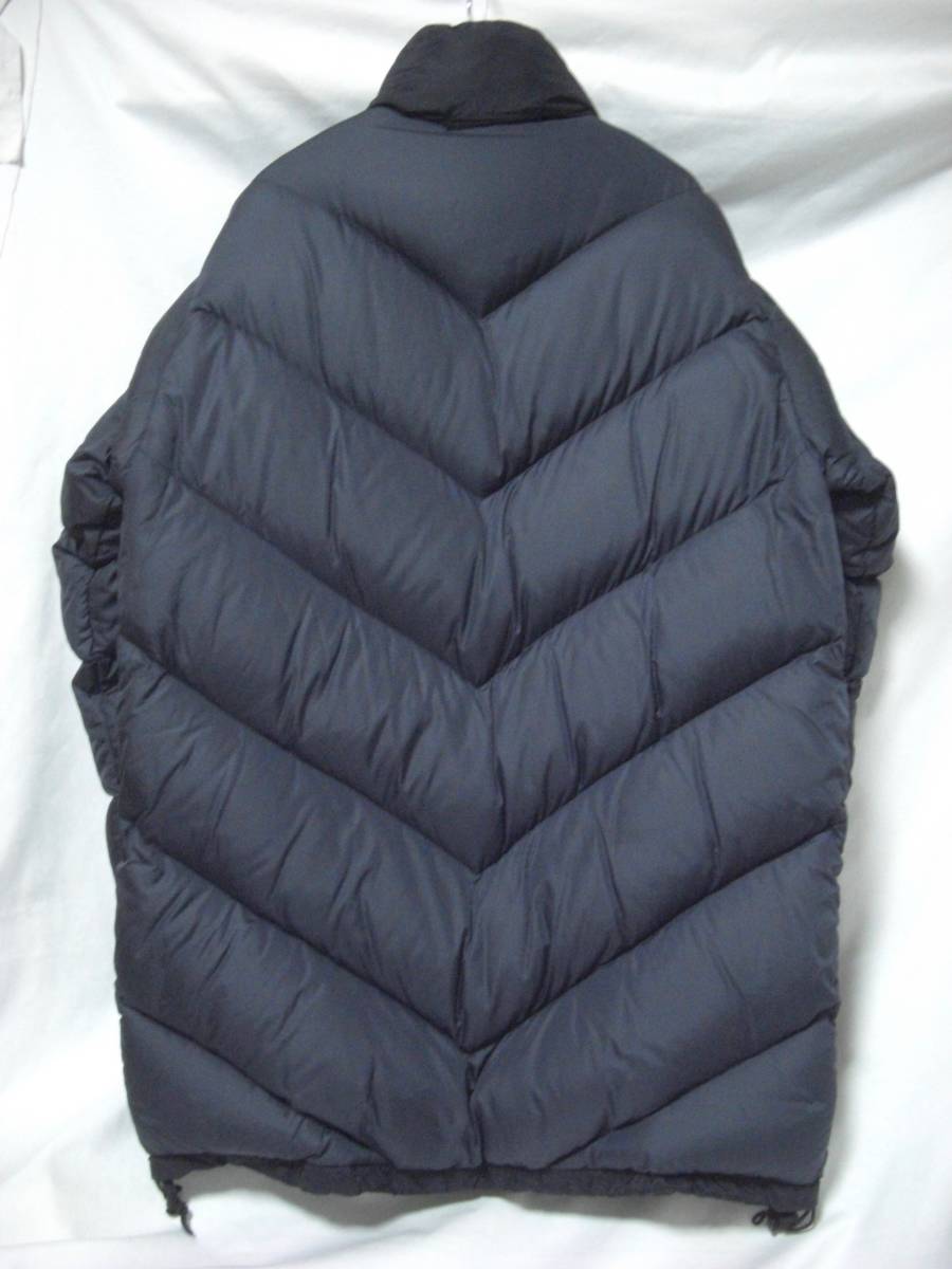 90s THE NORTH FACE ASCENT COAT アセントコート ダウン コート NAVY x BLACK M (J-14-20)_画像2