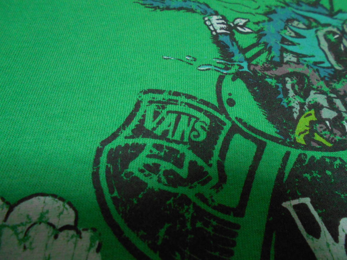 ２００７年製 VANS WARPED TOUR Tシャツオールドスケート オールドサーフ スケートボード OLDSCHOOL SKATEBOARD HOTROD PUNK ROCK BMX_画像6