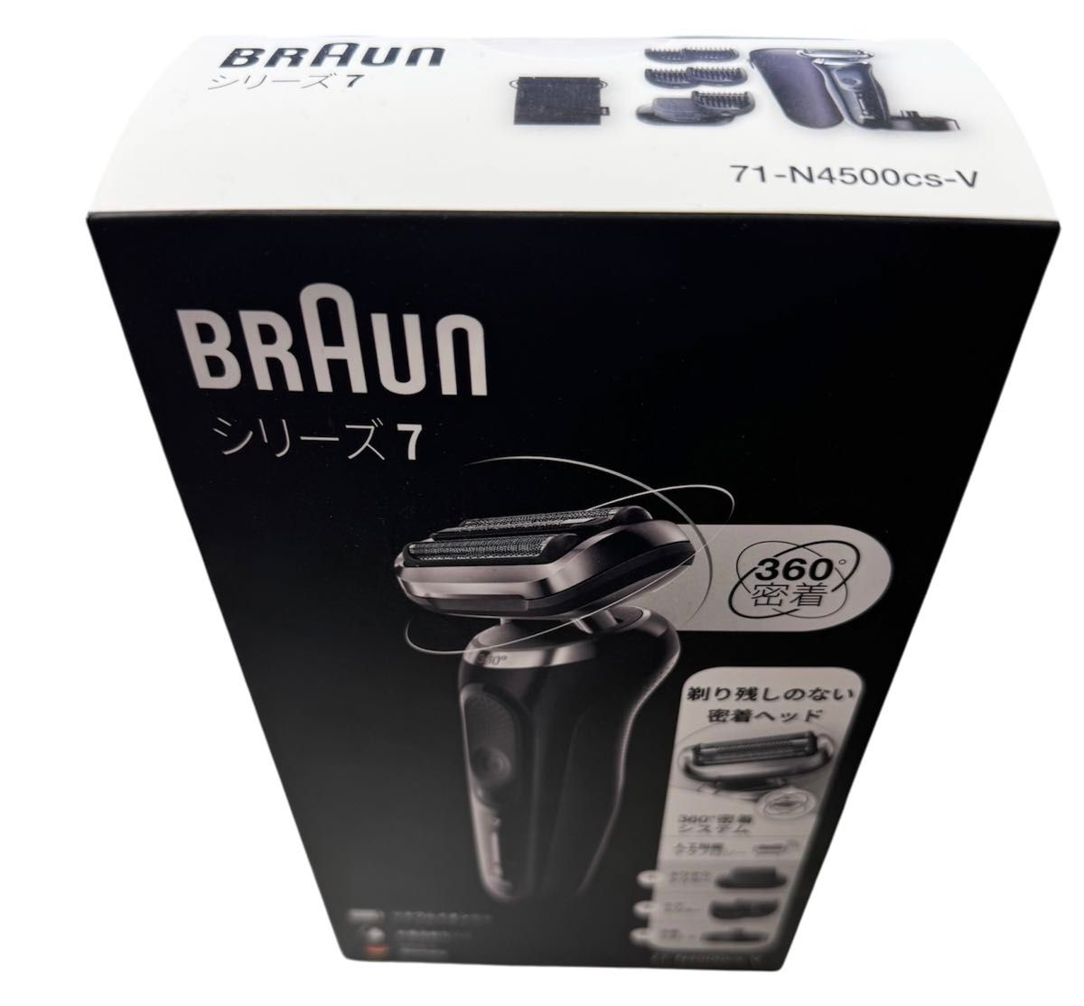 新品・未開封 71-N4500CS-V(ブラック) 密着シリーズ7 充電式 新品・未開封 71-N4500CS-V(ブラック) 密着シリーズ7 充電式