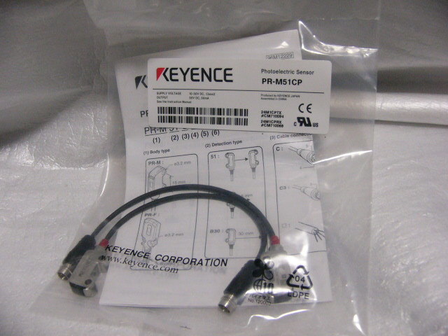☆新品☆ KEYENCE PR-M51CP 超小型アンプ内蔵型光電センサ falcomilano