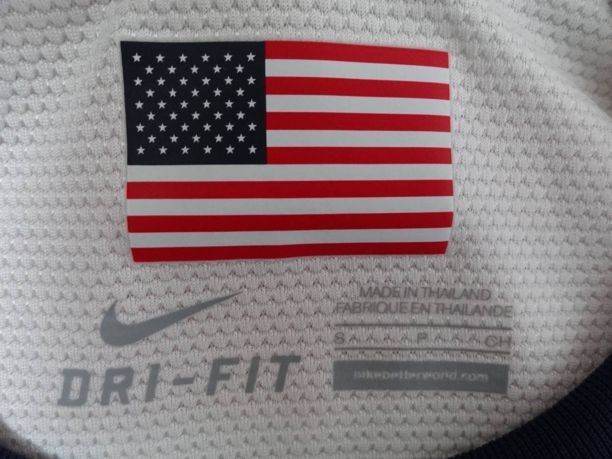 アメリカ 代表 2012 ホーム ユニフォーム レディース S 美品 ナイキ NIKE AMERICA USA 女性 ウィメンズ ジュニア_画像3