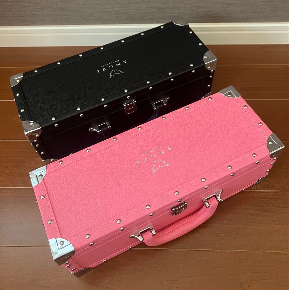 エンジェル シャンパン ピンク 黒(ブラック) 空箱|Yahoo!フリマ エンジェル シャンパン ピンク 黒(ブラック) 空箱|Yahoo!フリマ