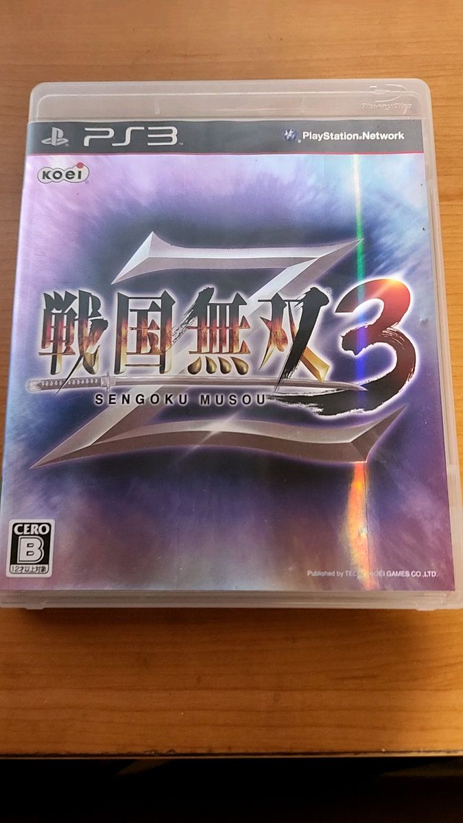 ◎PS3ソフト戦国志夢想3Z◎ケース入り説明書つき　割れ防止