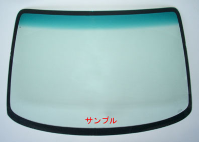 ベンツ 純正新品 フロントガラス 190E W201 1985-1993Y 通販 グリーン 超激得SALE グリーンボカシ