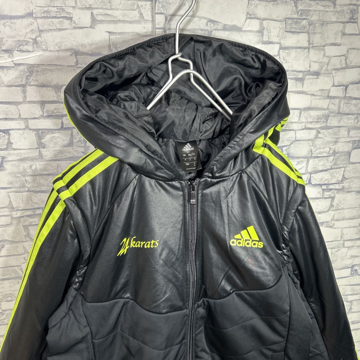 希少 adidas×24karats コラボ ビックロゴ2wayダウンジャケット 希少 adidas×24karats コラボ ビックロゴ2wayダウンジャケット