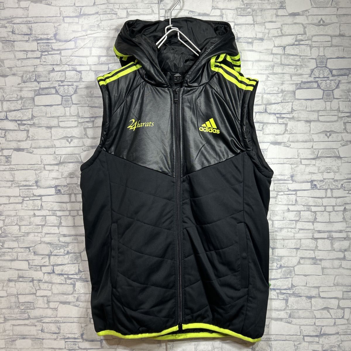 希少 adidas×24karats コラボ ビックロゴ2wayダウンジャケット 希少 adidas×24karats コラボ ビックロゴ2wayダウンジャケット