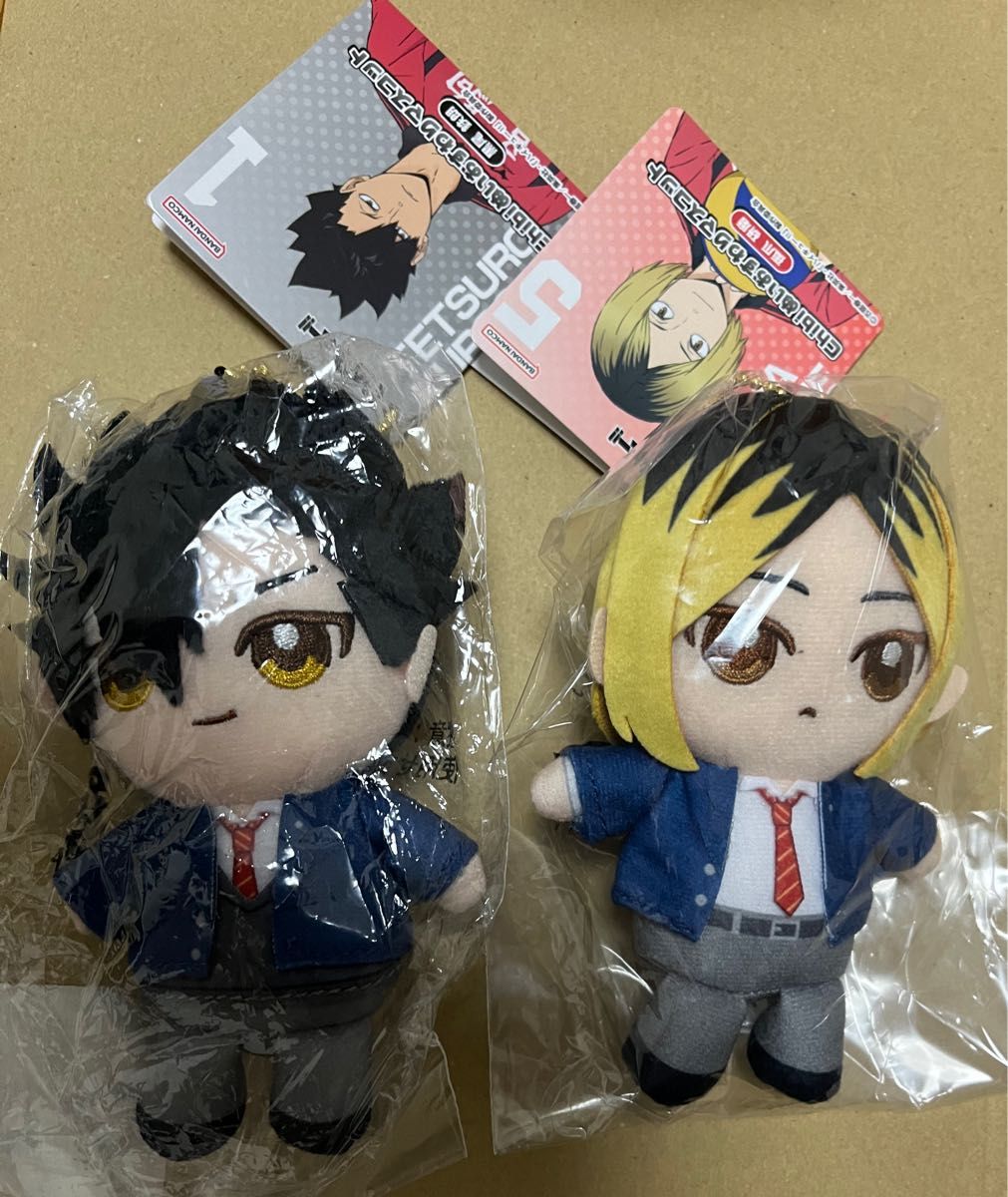 ハイキュー Chibiぬい おすわりぬいぐるみ 音駒 孤爪 黒尾 ハイキュー Chibiぬい おすわりぬいぐるみ 音駒 孤爪 黒尾