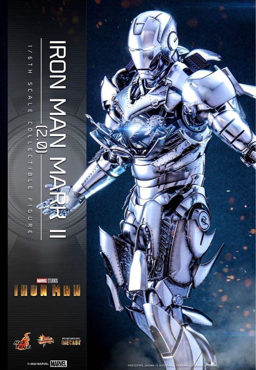 ホットトイズ MMS733D59『アイアンマン』アイアンマン・マーク2 ホットトイズ MMS733D59『アイアンマン』アイアンマン・マーク2