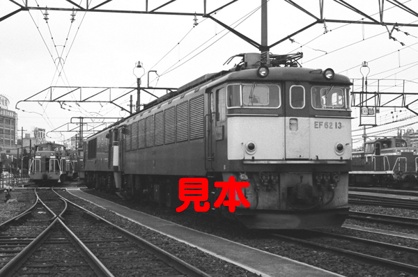 鉄道写真、35ミリネガデータ、02028390012、EF62-13、田端機関区、1983.05.01、（2712×1798）_画像1