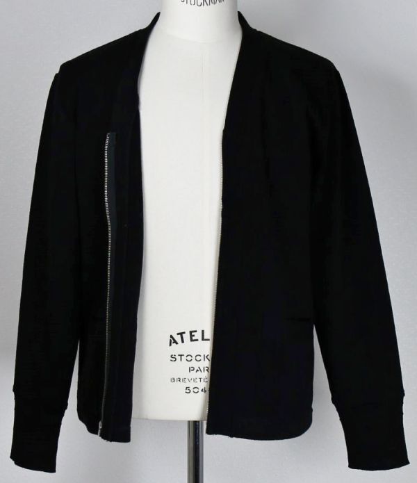 At Last&Co ALL WOOL ZIP CARDIGAN BLACK SIZE 40 アットラスト At Last&Co ALL WOOL ZIP CARDIGAN BLACK SIZE 40 アットラスト