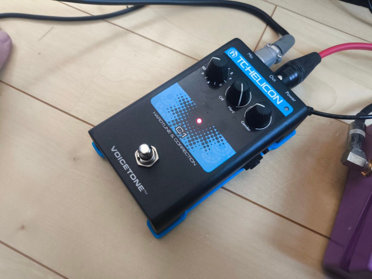 TC helicon VoiceTone C1 ボーカルエフェクター オートチューン TC helicon VoiceTone C1 ボーカルエフェクター オートチューン