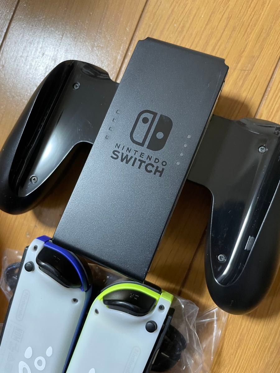 スプラトゥーン3仕様ジョイコン&ストラップ ジョイコングリップ スプラトゥーン3仕様ジョイコン&ストラップ ジョイコングリップ