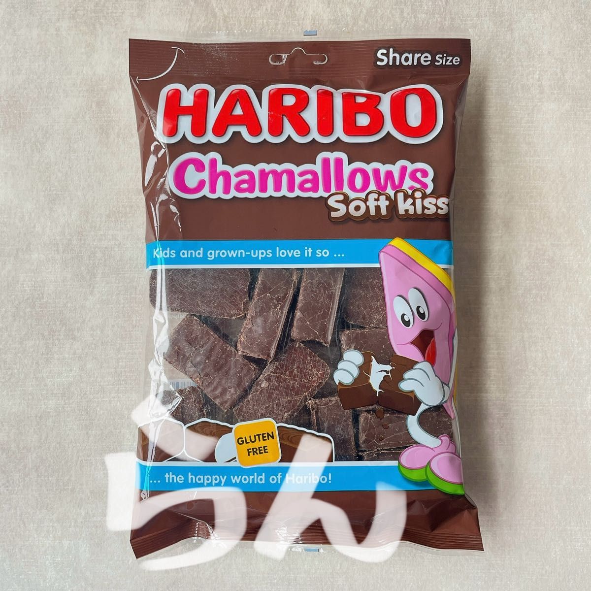 HARIBO【日本未販売】chamallows soft kiss 200g チョコ HARIBO【日本未販売】chamallows soft kiss 200g チョコ