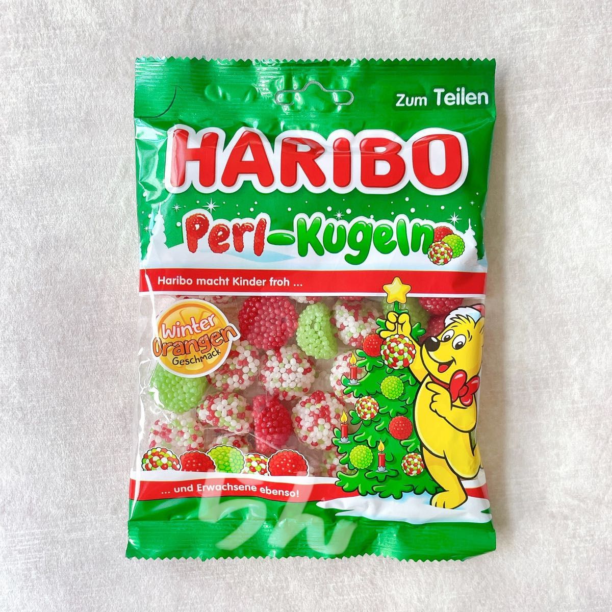 HARIBO 【日本未販売】perl kugeln 200g クリスマス HARIBO 【日本未販売】perl kugeln 200g クリスマス